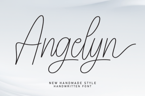 Angelyn: A Handwritten Font That Adds a Personal Touch to Every Project