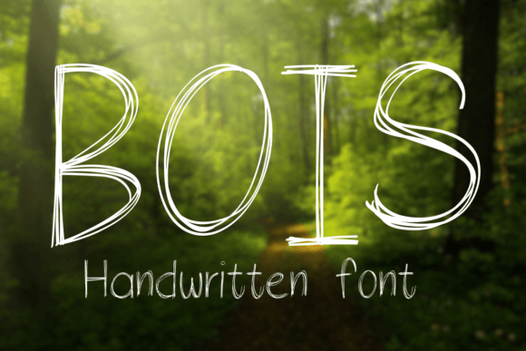 Bois: A Handwritten Font That Adds Character to Your Design Projects