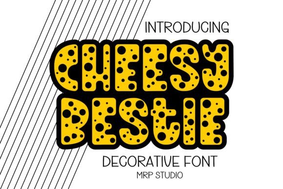 Cheesy Bestie: A Cute and Adorable Font for Creative Projects