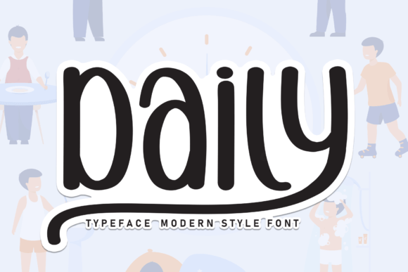 Daily Font for Everyday Creativity