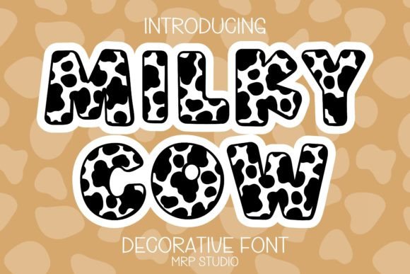 Milky Cow: A Bright and Fun Design Solution for Creative Projects