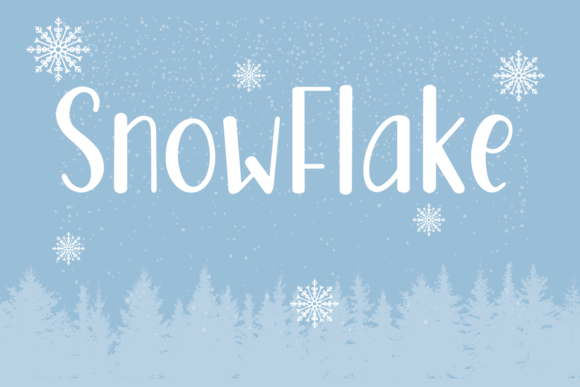 Snowflake Font: A Playful Choice for Creative Projects