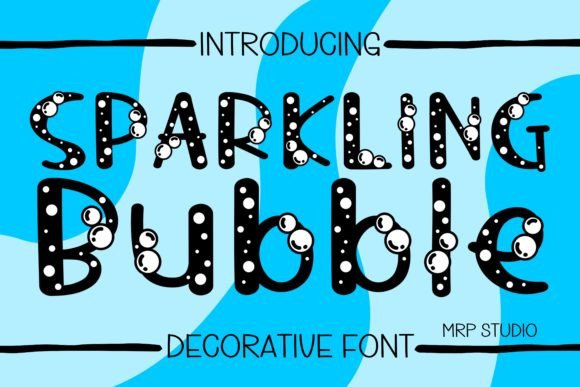 Sparkling Bubble: The Adorable Decorative Font That Adds a Bright Touch to Your Projects