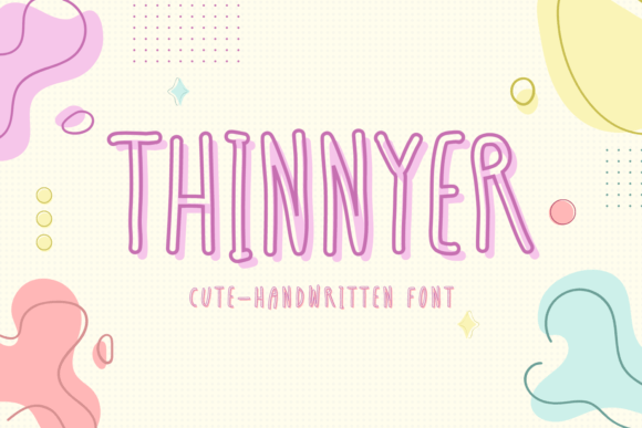 Thinnyer: A Handwritten Font That Adds Personality to Your Projects